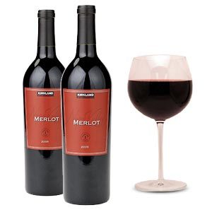 Bottle of Merlot