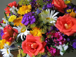 Hand Tied Bouquet of flowers